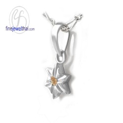จี้ซิทริน-จี้เงิน-ซิทรินแท้-พลอยประจำเดือนเกิด-Finejewelthai-P1156ct00