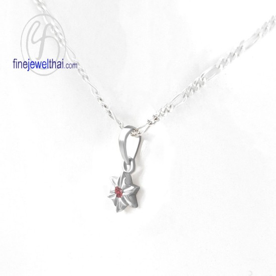 จี้ซิทริน-จี้เงิน-ซิทรินแท้-พลอยประจำเดือนเกิด-Finejewelthai-P1156ct00