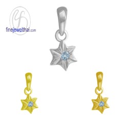 จี้โทพาซ-จี้เงิน-โทพาซแท้-พลอยประจำเดือนเกิด-Finejewelthai-P1156tp00