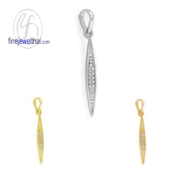 จี้เพชร-จี้เงิน-เพชร-cz-พลอยประจำเดือนเกิด-Finejewelthai-P1157cz00