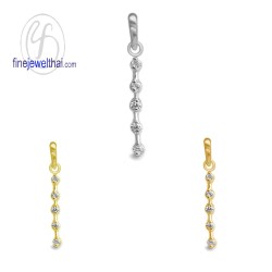 จี้เพชร-จี้เงิน-เพชร-cz-พลอยประจำเดือนเกิด-Finejewelthai-P1158cz00