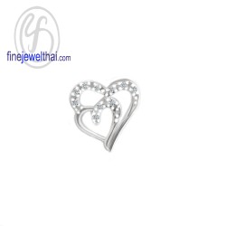 จี้เพชร-จี้หัวใจ-จี้เงิน-เพชร-CZ-พลอยประจำเดือนเกิด-Finejewelthai-P1163cz00 จี้เพชร-จี้หัวใจ-จี้เงิน-เพชร-CZ-พลอยประจำเดือนเกิด-Finejewelthai-P1163cz00