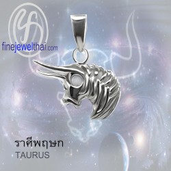 จี้ราศี-ราศีพฤษภ-จี้เงินแท้-Finejewelthai-P116600 จี้ราศี-ราศีพฤษภ-จี้เงินแท้-Finejewelthai-P116600