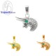 จี้ราศี-ราศีพฤษภ-จี้มรกต-จี้เงินแท้-Finejewelthai-P1166em00 จี้ราศี-ราศีพฤษภ-จี้มรกต-จี้เงินแท้-Finejewelthai-P1166em00