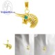 จี้ราศี-ราศีพฤษภ-จี้มรกต-จี้เงินแท้-Finejewelthai-P1166em00 จี้ราศี-ราศีพฤษภ-จี้มรกต-จี้เงินแท้-Finejewelthai-P1166em00
