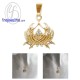 จี้ราศี-ราศีกรกฎ-จี้เพชร-จี้เงินแท้-Finejewelthai-P1168cz00