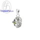 จี้ราศี-ราศีสิงห์-จี้เพอริดอท -จี้เงินแท้-Finejewelthai-P1169pd00 จี้ราศี-ราศีสิงห์-จี้เพอริดอท -จี้เงินแท้-Finejewelthai-P1169pd00