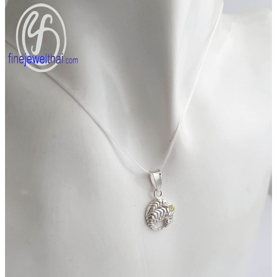 จี้ราศี-ราศีพิจิก-จี้บุษราคัม-จี้เงินแท้-Finejewelthai-P1172yl00 จี้ราศี-ราศีพิจิก-จี้บุษราคัม-จี้เงินแท้-Finejewelthai-P1172yl00