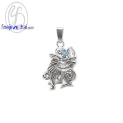 จี้ราศี-ราศีธนู-จี้โทพาซ-จี้เงินแท้-Finejewelthai-P1173tp00 จี้ราศี-ราศีธนู-จี้โทพาซ-จี้เงินแท้-Finejewelthai-P1173tp00