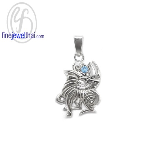 จี้ราศี-ราศีธนู-จี้โทพาซ-จี้เงินแท้-Finejewelthai-P1173tp00 จี้ราศี-ราศีธนู-จี้โทพาซ-จี้เงินแท้-Finejewelthai-P1173tp00