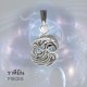 จี้ราศี-ราศีมีน-จี้อะความารีน-จี้เงินแท้-Finejewelthai-P1176aq00