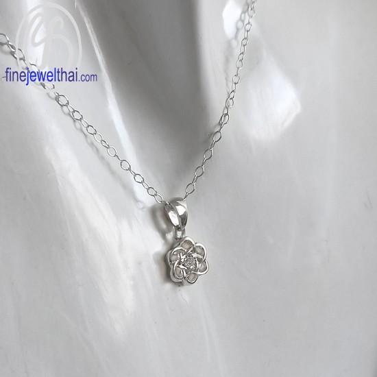 จี้เพชรจ-จี้เงิน-เพชร-cz-พลอยประจำเดือนเกิด-Finejewelthai-P1187cz