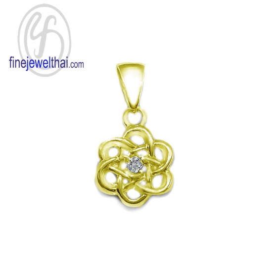 จี้เพชร-จี้ทอง-เพชรแท้-ทองคำแท้-Finejewelthai-P1187DG