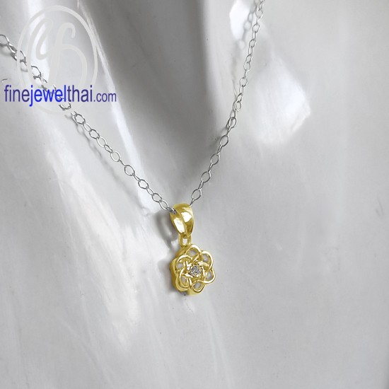 จี้เพชร-จี้ทอง-เพชรแท้-ทองคำแท้-Finejewelthai-P1187DG
