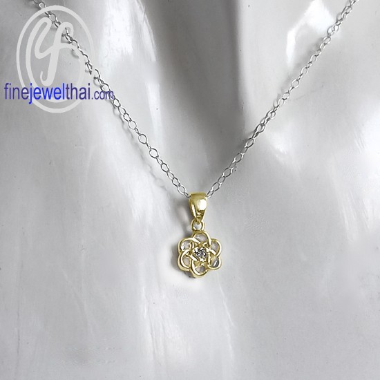 จี้เพชร-จี้ทอง-เพชรแท้-ทองคำแท้-Finejewelthai-P1187DG
