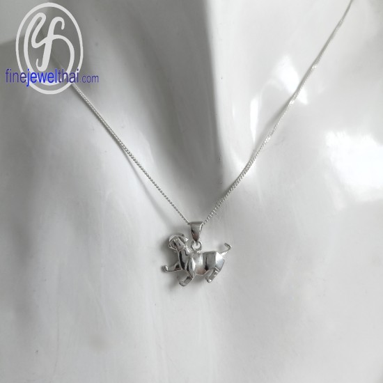 จี้เงินแท้-จี้นักษัตร-เงินแท้-ปีขาล-ปีเสือ-Finejewelthai-P119000