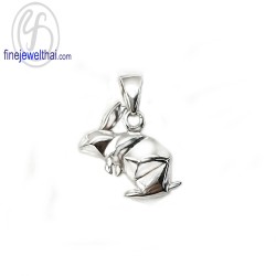 จี้เงินแท้-จี้นักษัตร-เงินแท้-ปีเถาะ-ปีกระต่าย-P119100