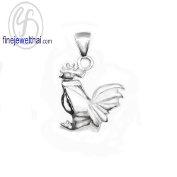 จี้เงินแท้-จี้นักษัตร-เงินแท้-ปีระกา-ปีไก่-Finejewelthai-P119700 จี้เงินแท้-จี้นักษัตร-เงินแท้-ปีระกา-ปีไก่-Finejewelthai-P119700