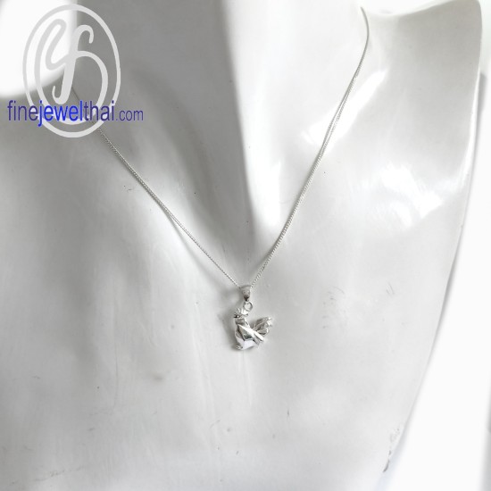 จี้เงินแท้-จี้นักษัตร-เงินแท้-ปีระกา-ปีไก่-Finejewelthai-P119700