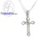 จี้เพชร-จี้ไม้กางเขน-จี้ทองคำขาว-เพชรแท้-ทองคำขาวแท้-Finejewelthai-P1202DWG