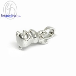 จี้เงินแท้-จี้นักษัตร-เงินแท้-ปีเถาะ-ปีกระต่าย-Finejewelthai-P120300 จี้เงินแท้-จี้นักษัตร-เงินแท้-ปีเถาะ-ปีกระต่าย-Finejewelthai-P120300