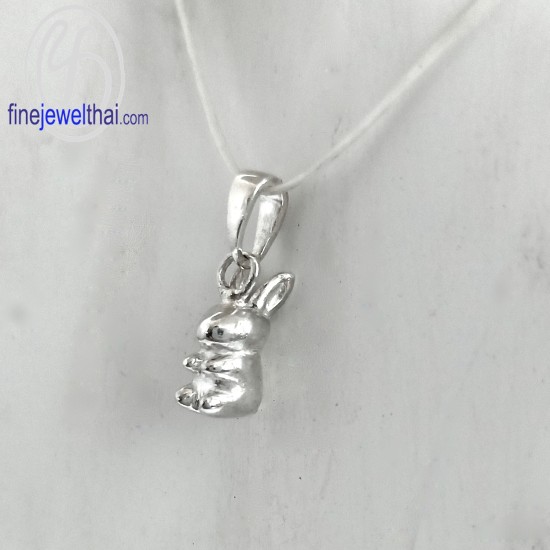 จี้เงินแท้-จี้นักษัตร-เงินแท้-ปีเถาะ-ปีกระต่าย-Finejewelthai-P120300