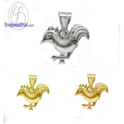 จี้เงินแท้-จี้นักษัตร-เงินแท้-ปีระกา-ปีไก่-Finejewelthai-Pไก่