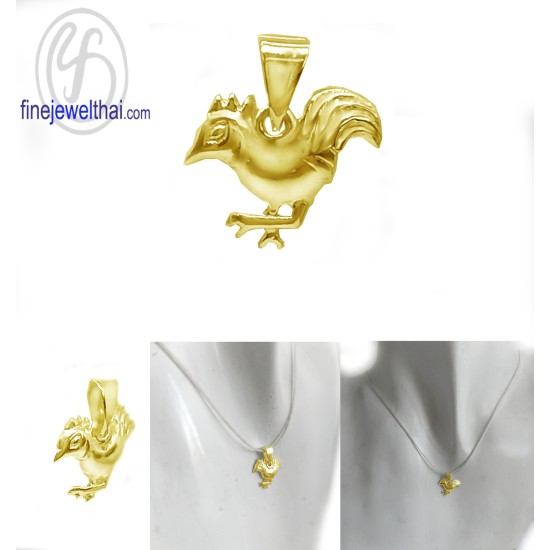 จี้เงินแท้-จี้นักษัตร-เงินแท้-ปีระกา-ปีไก่-Finejewelthai-Pไก่ จี้เงินแท้-จี้นักษัตร-เงินแท้-ปีระกา-ปีไก่-Finejewelthai-Pไก่