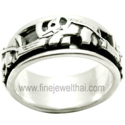 แหวน-แหวนช้าง-แหวนเงินแท้-แหวนออกแบบ-Finejewelthai-R01002040 แหวน-แหวนช้าง-แหวนเงินแท้-แหวนออกแบบ-Finejewelthai-R01002040