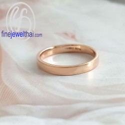 แหวนเกลี้ยง-อะมอเร่ไดมอนด์-แหวนพิ้งโกลด์-แหวนแต่งงาน-R1005pg-750