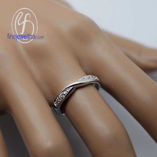 แหวนแพลทินัม-แหวนเพชร-แพลทินัม-เพชรแท้-แหวนหมั้น-แหวนแต่งงาน-Finejewelthai-R1301DPT