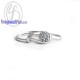 แหวน-แหวนเซ็ต-แหวนเพชร-แหวนเงินแท้ - R140400_1405cz