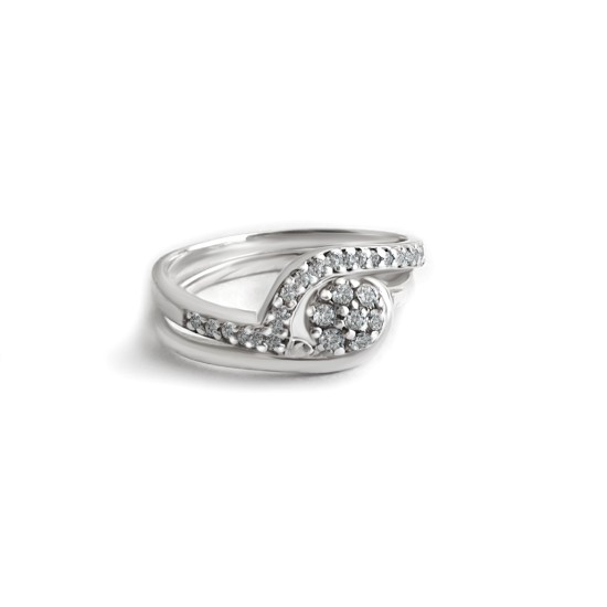 แหวน-แหวนเซ็ต-แหวนเพชร-แหวนเงินแท้ - R1405_6cz แหวน-แหวนเซ็ต-แหวนเพชร-แหวนเงินแท้ - R1405_6cz