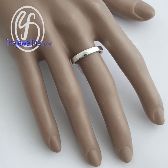 แหวนเกลี้ยง-แหวนมินิมอล-แหวนเงินแท้-Finejewelthai - R141200