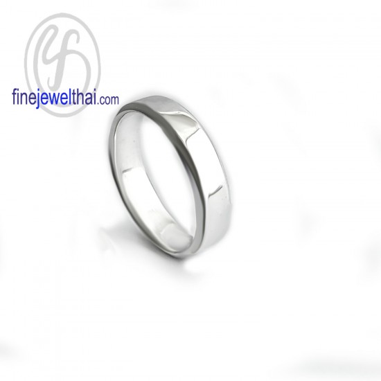แหวนเกลี้ยง-แหวนมินิมอล-แหวนเงินแท้-Finejewelthai - R141400