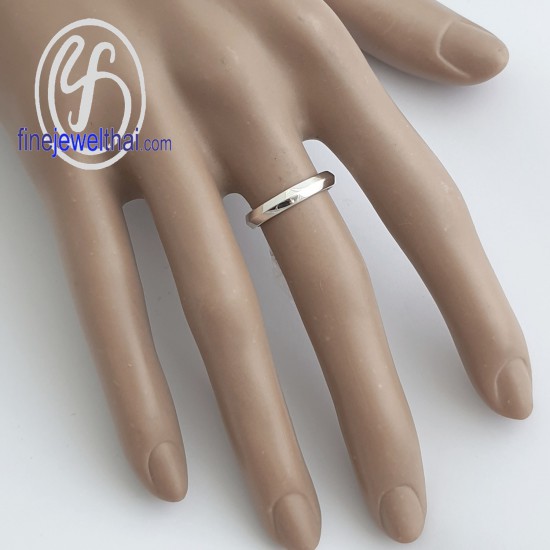 แหวนเกลี้ยง-แหวนมินิมอล-แหวนเงินแท้-Finejewelthai - R141500