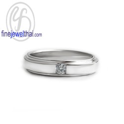 Finejewelthai-แหวนคู่-แหวนเพชรแท้-แหวนเงินแท้-แหวนหมั้น-แหวนแต่งงาน-Diamond_Gift_set45