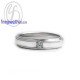 Finejewelthai-แหวนคู่-แหวนเพชร-แหวนเงินแท้-แหวนหมั้น-แหวนแต่งงาน-RC1417cz