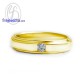 Diamond-CZ-Silver-Wedding-Ring-Finejewelthai-R1418cz-g