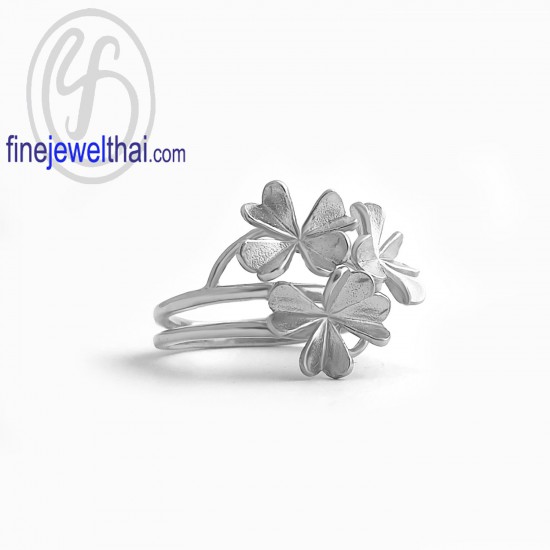 แหวนดอกไม้-แหวนเงิน-เงินแท้925-แหวนหมั้น-แหวนแต่งงาน-Finejewelthai-R210800