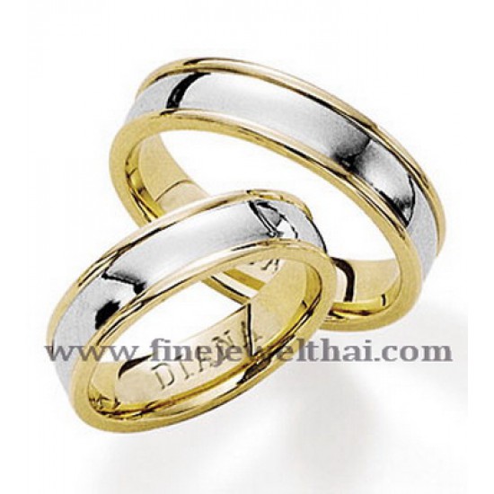 แหวนคู่-แหวนทอง-แหวนเกลี้ยง-แหวนหมั้น-แหวนแต่งงาน-RG5 (Two ring)