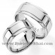 แหวนคู่-แหวนทองคำขาว-แหวนเกลี้ยง-แหวนหมั้น-แหวนแต่งงาน-RWG40 (Two ring)