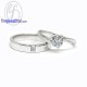 Finejewelthai-Diamond-CZ-Silver-Couple-White-Gold-Ring-R1005-1016cz Finejewelthai-Diamond-CZ-Silver-Couple-White-Gold-Ring-R1005-1016cz