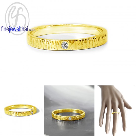 แหวนเพชร-แหวนเงิน-เพชรสังเคราะห์-เงินแท้ 925-แหวนหมั้น-แหวนแต่งงาน-R1005cz-bf
