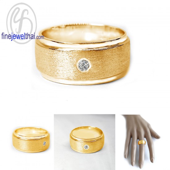 แหวนเพชร-แหวนเงิน-เพชรสังเคราะห์-เงินแท้925-แหวนหมั้น-แหวนแต่งงาน-R1007cz-m