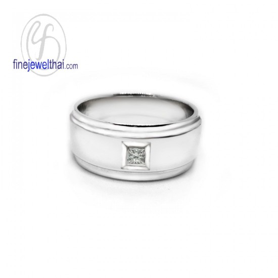 Finejewelthai-แหวนคู่-แหวนเพชร-แหวนเงินแท้-แหวนหมั้น-แหวนแต่งงาน-Gift_set139