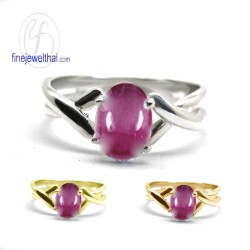 แหวนทับทิม-แหวนเงิน-แหวนพลอยแท้-แหวนประจำเดือนเกิด-R1040rb-ov2