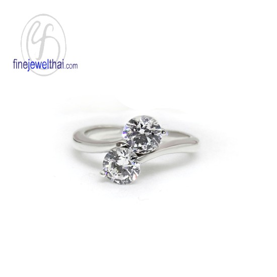 แแหวนเพชร-แหวนเงิน-เพชรสังเคราะห์-เงินแท้ 925-finejewelthai - R1045cz แแหวนเพชร-แหวนเงิน-เพชรสังเคราะห์-เงินแท้ 925-finejewelthai - R1045cz
