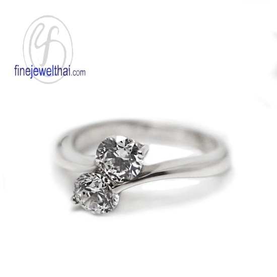 แแหวนเพชร-แหวนเงิน-เพชรสังเคราะห์-เงินแท้ 925-finejewelthai - R1045cz แแหวนเพชร-แหวนเงิน-เพชรสังเคราะห์-เงินแท้ 925-finejewelthai - R1045cz