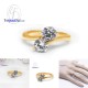 แแหวนเพชร-แหวนเงิน-เพชรสังเคราะห์-เงินแท้ 925-finejewelthai - R1045cz